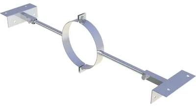 Produktbild von Jeremias DW-FU Sparrenhalterung verstellbar 80 mm 500-900 mm für doppelwandiges Edelstahl-Abgassystem