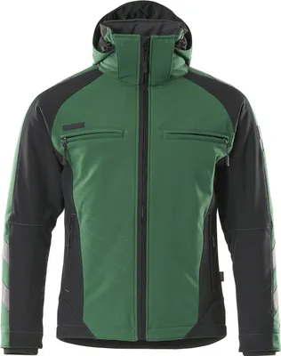 Produktbild von Mascot Winterjacke Darmstadt 16002-149-11010 Gr. L grün/schwarz