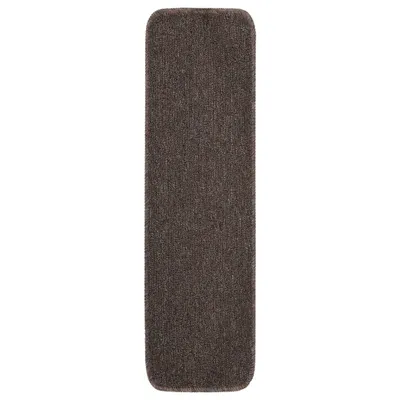 Produktbild von vidaXL Protišmykové rohože 15 ks 75x20 cm hnedé obdĺžnikové