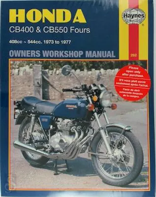 Obrázok produktu pre Honda CB400 & CB550 Fours (73 - 77)
