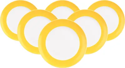 Produktbild von Seltmann Weiden Liberty Pure Colors Frühstücksteller ø 22,5 cm 6er Set - Yellow Glow