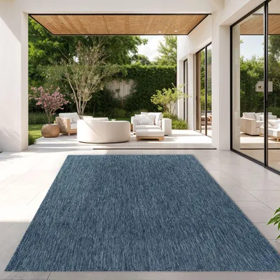 Produktbild von TT Home Teppich Für Outdoor Wetterfest Küchenteppich Balkon Terrasse Unifarbenes Design Modern Größe 300x400 cm