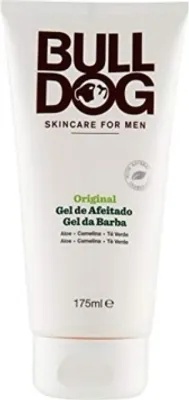 Produktbild von Bulldog Original, Rasiergel, Männer, Jeder Hauttyp, 175 ml, Auffrischend, Glättend, Water, Aloe barbadensis leaf juice, Cocamidopropyl betaine, Glycerin, Coco-glucoside,...