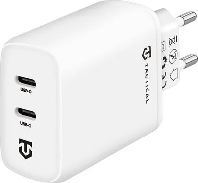 Image de Chargeur réseau 2x USB-C 40W - Blanc KP31220