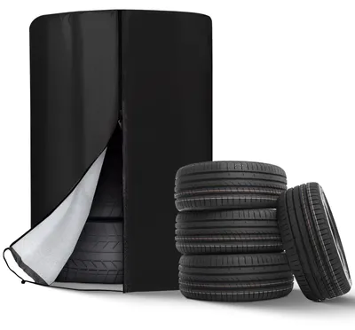 Image de Housse de protection grande taille pour pneus de voiture