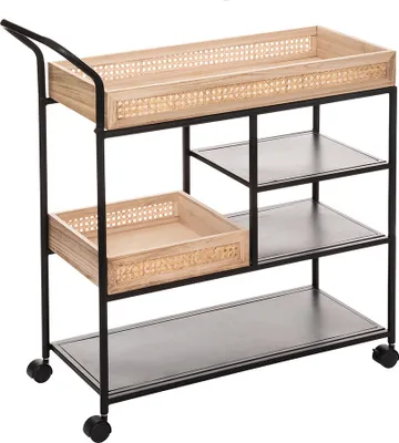 Image de Eazy Living Trolley Blanchefleur Schwarz