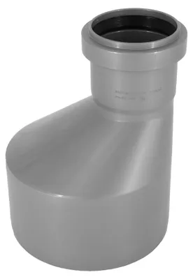 Produktbild von Reduzierung Ø 110 mm auf Ø 50 mm Rohradapter Rohrverbinder Abwasserrohr Muffe