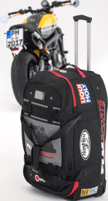 Produktbild von QBag Reisetasche 01 Trolley 120L Schwarz für Motorradausrüstung