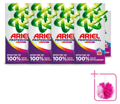 Produktbild von 12 x Ariel Professional Color Waschmittel - 5,5 kg - Sparpackung - 12 Stücke