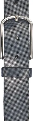 Produktbild von Vanzetti Leder Gürtel Glitter Radiance 35mm Metallic Belt W95 Marine / Silver Metalic silberfarben mehrfarbig