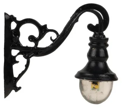 Immagine prodotto di Faller 180138 Lampada da parete a LED, storica, bianco caldo, 3 pezzi
