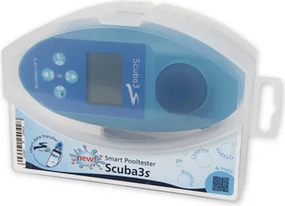 Imagen del producto de Scuba3s | Analizador electrónico para piscinas | Unión Europea
