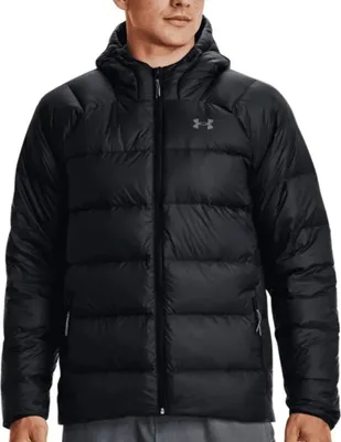 Produktbild von Under Armour Herren UA Armour Daunensteppjacke Down 2.0 - 1372651, Farbe:Schwarz, Textil:L