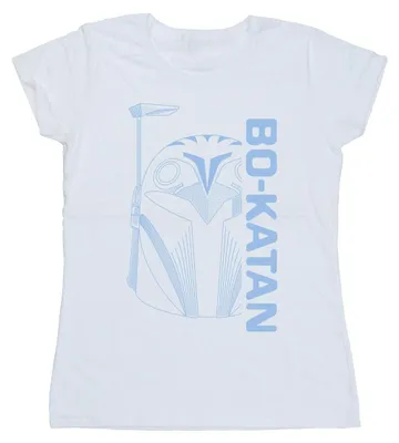 Productafbeelding van Star Wars - "The Mandalorian" T-shirt voor dames, model BI43346 (maat L), wit