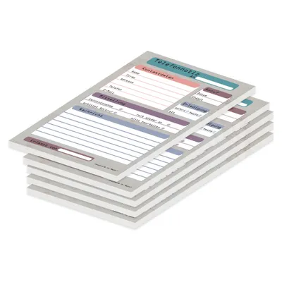 Produktbild von PRICARO Telefonnotizblock, A5, Register, 5 Stück