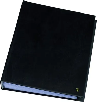 Produktbild von rillstab Sichtbuch "Original" DIN A4 120 Hüllen schwarz