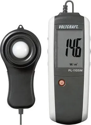 Image de Voltcraft PL-110SM Mesureur solaire, Mesureur photovoltaïque, Analyseur photovoltaïque LCD, 0 - 1999 W/m² (PL-110SM)