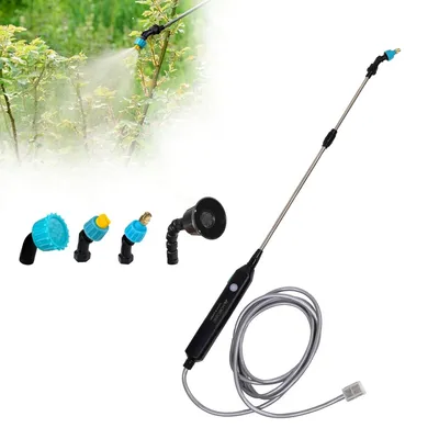 Immagine prodotto di Spruzzatore elettrico a pressione Spruzzatore elettrico Mobiclinic 4 ugelli 60-85 cm di tubo 3M 2500 mAh 2-3 ore di utilizzo Profumig