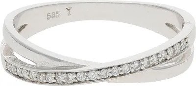 Produktbild von JuwelmaLux Ring 585 Weißgold mit Brillanten JL10-07-1910 55