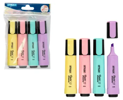 Produktbild von 4er Textmarker "Pastell"