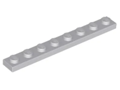 Produktbild von Lego® 1x8 Platte 3460 - 10 Stück Helles Bläuliches Grau