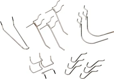 Immagine prodotto di set di ganci allit "StorePlus Flex M 16" cromo 16 pezzi