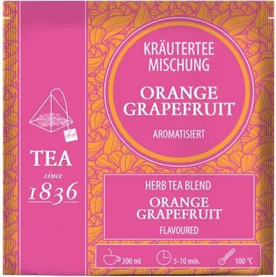 Produktbild von Kräuterteemischung Orange/ Grapefruit aromatisiert 50 Pyramidenbeutel im Sachet à 3,5 g