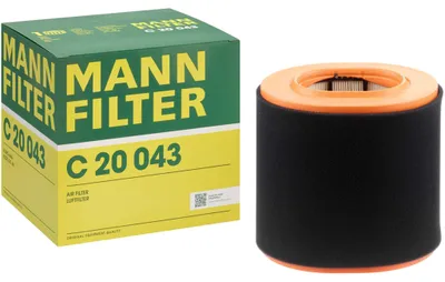 Produktbild von Luftfilter MANN-FILTER C 20 043 für FIAT Ducato Kastenwagen (250, 290) Filtereinsatz