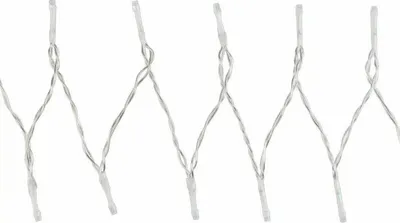 Produktbild von 12x Lichtervorhang 300 LED warmweiß 8h Timer 8 m, mit Netzteil