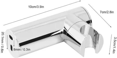 Immagine prodotto di Supporto per soffione doccia, girevole a 360 gradi, da montare a parete, in ABS, per la doccia