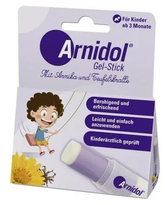 Obrázok produktu pre Arnidol gélová tyčinka na úľavu od bolesti pri pomliaždeninách, 15 g tyčinka