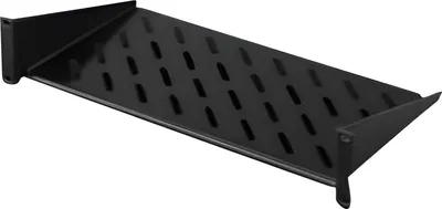Image de Rittal Geräteboden 2HE Festeinbau T250mm 25kg RAL 9005