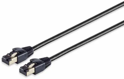 Obrázok produktu pre S/CONN maximum connectivity 08-41065, 7,5 m, Cat8.1, F/FTP (FFTP), RJ-45, RJ-45, Čierna