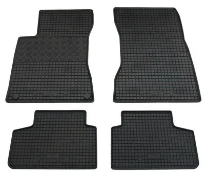 Gummifußmatten Set 4-teilig für Mercedes GLB X247 (2019-), schwarz