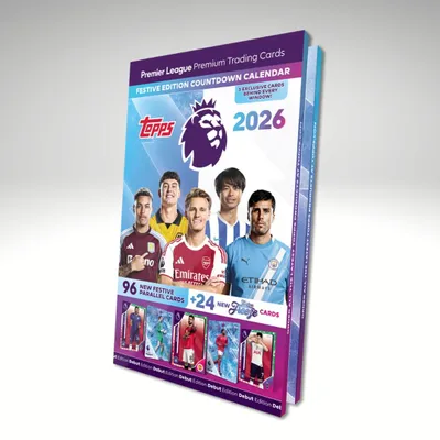 Produktbild von Fußball Adventskalender Premier League 25/26 - Der offizielle Topps-Sammelkalender – 24 Türchen voller Raritäten zur en Saison!
