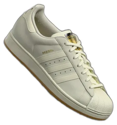 Zdjęcie produktu dla adidas Superstar Messi sneakersy buty damskie beżowe KH5337