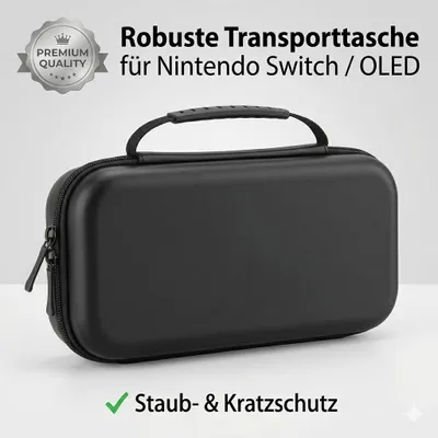 Produktbild von Transport Tasche kompatibel mit Nintendo Switch und New Switch OLED