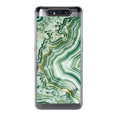 Produktbild von MuchoWow® Handyhülle Schutzhülle Hülle für Samsung Galaxy A80 Natursteine - Grün - Gesteine und Mineralien Silikon Softcase Handy Hülle - Schutzdeckel