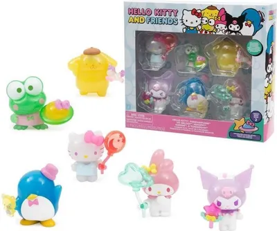 Produktbild von Hello Kitty Pack 6 Figuren 5cm