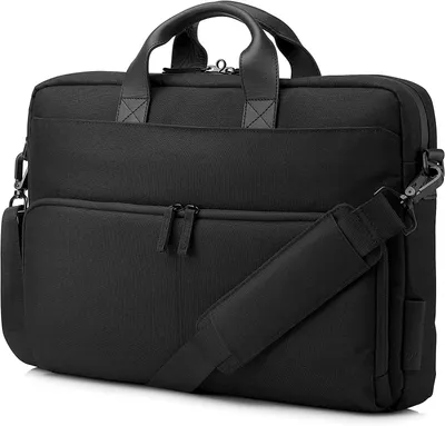 Image de HP ENVY Urban 15,6 pouces Sacoche pour ordinateur portable Sacoche pour ordinateur portable (compartiment pour ordinateur portable, protection RFID, résistant aux intempéries, passage pour trolley, fond renforcé) noir