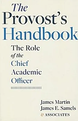 Produktbild von The Provost's Handbook