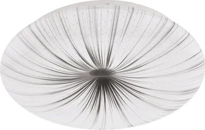 Image de Eglo 99699 NIEVES LED Plafonnier 10W Ø310mm blanc argent blanc chaud