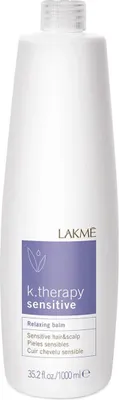 Image de Lakmé K.Therapy Sensitive Relaxing Balm soin sans rinçage pour cuir chevelu sensible 1000 ml