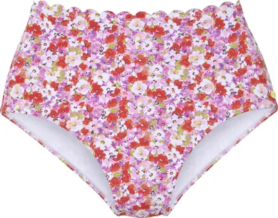 Produktbild von LASCANA Highwaist-Bikini-Hose Jasmin rot-flieder Größe 38