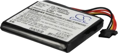 Produktbild von TECHTEK Akku Kompatibel mit [TomTom] 1CT4.019.03, 4CQ01, 4CS03, 4CT4.001.01, 4CT50, 4EN42, 4EN52, 4EV42, 4EV52, Go 2435, Go 2435TM, Go 2535, Go 2535M