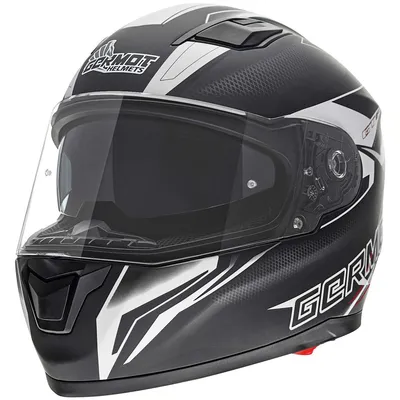 Obrázek produktu pro Celoobličejová přilba Germot GM 330 , černá bílá, XS