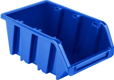 Produktbild von Set 50 x Stapelboxen NP6 blau Lagerboxen Sortierboxen