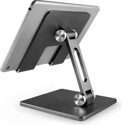 Zdjęcie produktu dla Stojak podstawka pod tablet regulowana na biurko