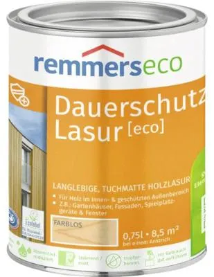 Produktbild von Remmers Öl-Dauerschutz-Lasur [eco] farblos 0,75 l, Holzlasur aussen