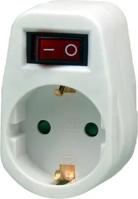 Image de Prise électrique avec interrupteur EcoSavers de type C et E